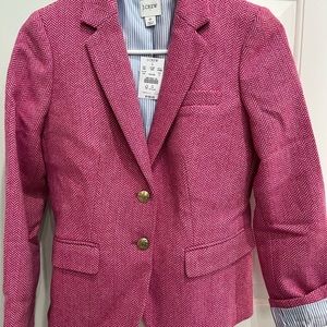 J Crew wool herringbone womens blazer